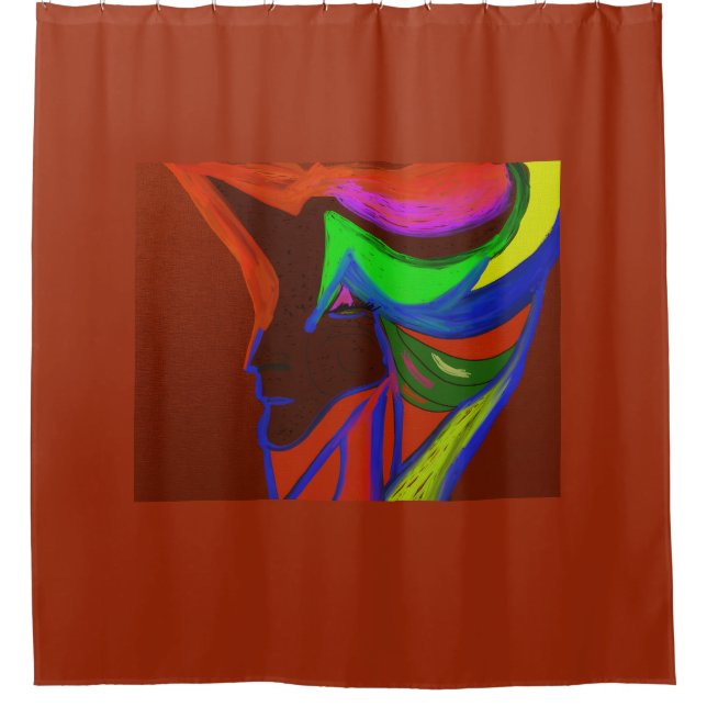 Cortina Para Box Queen of the Mermaids (Frente)