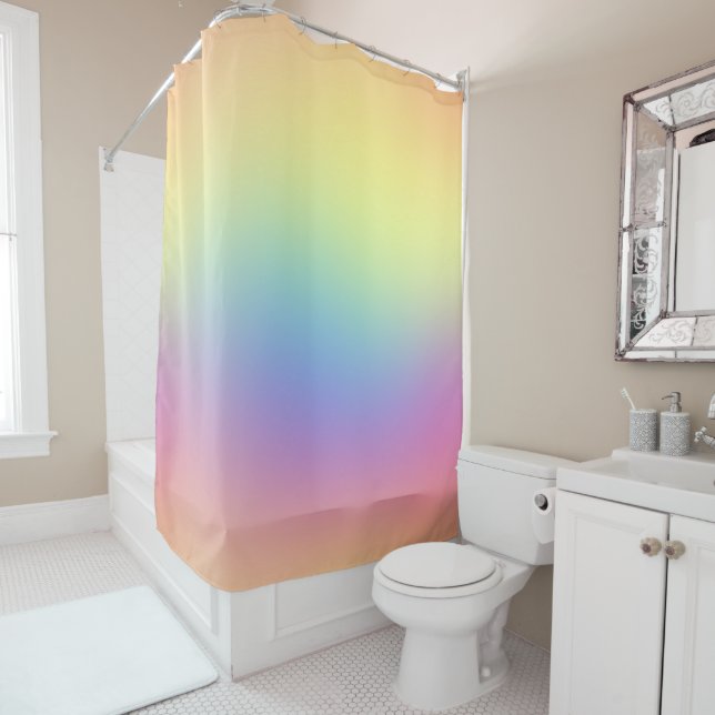 CORTINA PARA BOX RAINBOW MIST PATTERN (In Situ)