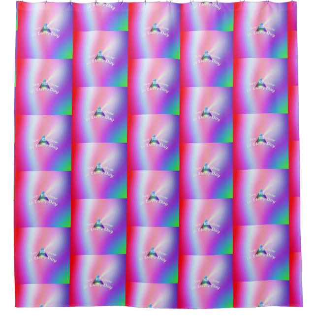 Cortina Para Box Rainbow Reflections (Frente)