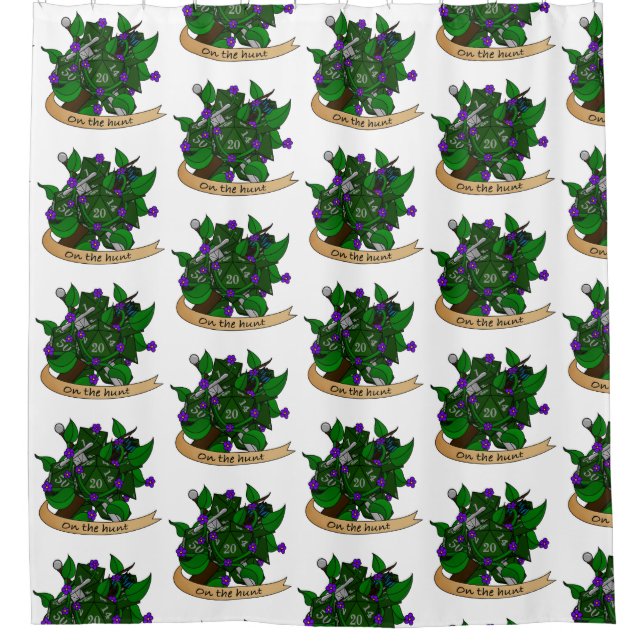 Cortina Para Box Ranger Dice Design (Frente)