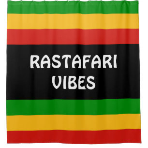 Cortina Para Box RASTAFARI FLAG COLORS + suas ideias