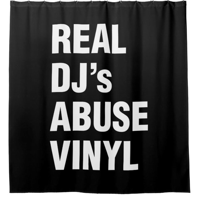 Cortina Para Box REAL DJ's ABUSE VINYL (Frente)