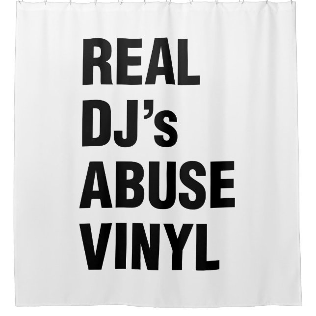 Cortina Para Box REAL DJ's ABUSE VINYL (Frente)