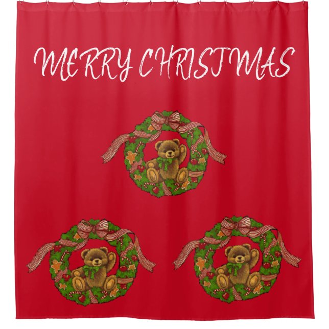 CORTINA PARA BOX RECOLHA DE NATAL DE SUZANNE ELIZABETH (Frente)