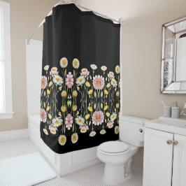 Cortina Para Box Reflexões Florais