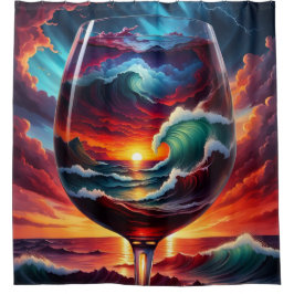 Cortina Para Box "Refração da Rapsódia"