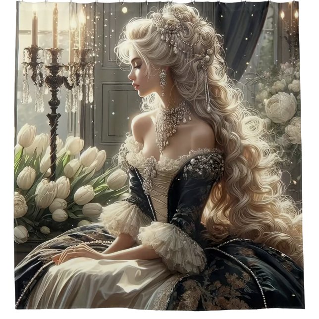 Cortina Para Box Regal Elegance (Frente)