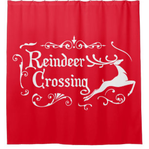 Cortina Para Box Reindeer Crossing