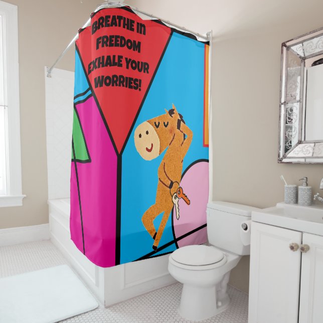 CORTINA PARA BOX RESPIRE EM LIBERDADE EXALTE SUAS PREOCUPAÇÕES! (In Situ)