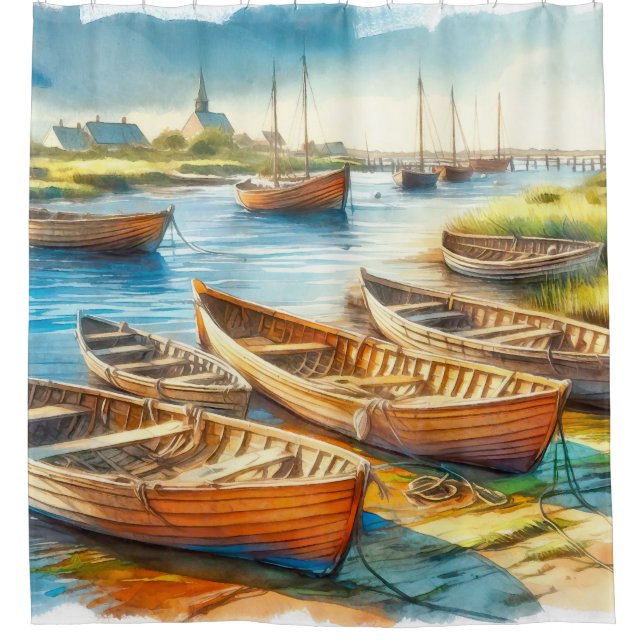 Cortina Para Box Rest De Estuário (Frente)