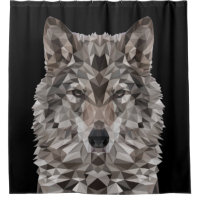 Retrato Geométrico Lone Wolf
