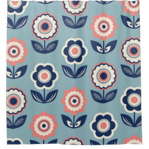 Cortina Para Box Retro Floral: Eterno Padrão Charm