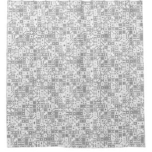 Cortina Para Box Retro Starburst Dominoes