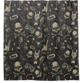 Cortina Para Box Rock Music