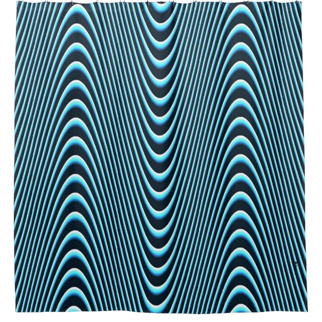 Cortina Para Box Rollin' Waves... (Frente)