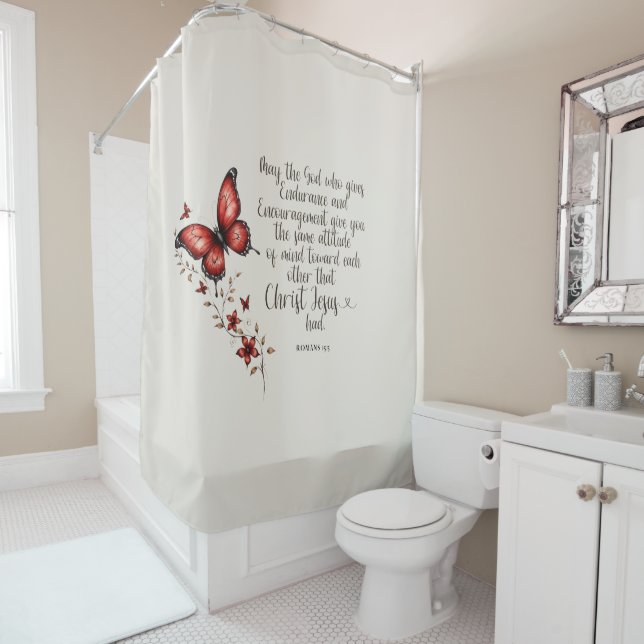 Cortina Para Box Romanos Imagem Versa de Bíblia 15:5 (In Situ)
