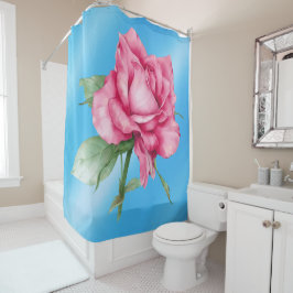 Cortina Para Box Rosa