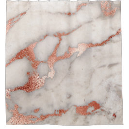 Cortina Para Box rosa dourado falso e pedra de cinza