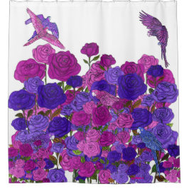 Cortina Para Box Rosa Garden