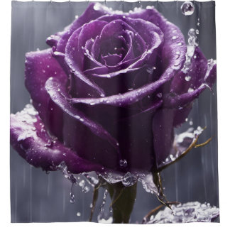Cortina Para Box rosa Rain-Drened Purple