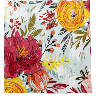 Cortina Para Box Rosas bonitas