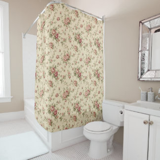 Cortina Para Box Rosas Cottagecore