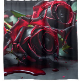 Cortina Para Box Rosas góticos