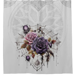 Cortina Para Box Rosas góticos assustam a festa do Dia das Bruxas