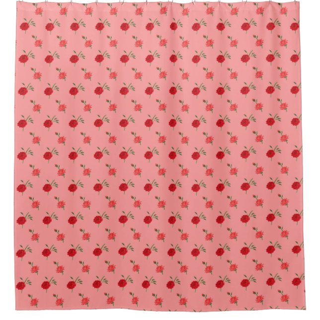 Cortina Para Box Roses (Frente)