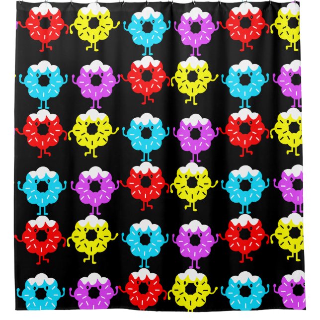 Cortina Para Box Rosquinhas Doughnut (Frente)