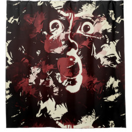 Cortina Para Box rosto assustador