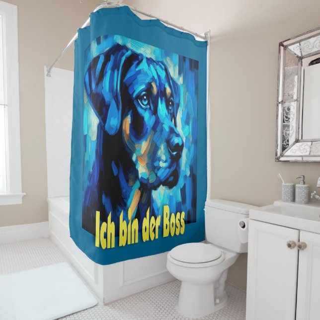 Cortina Para Box Rottweiler (In Situ)