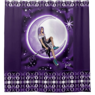 Cortina Para Box Roxo Moon Child