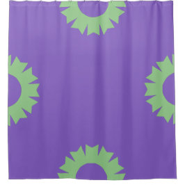 Cortina Para Box Roxo Sage Geo