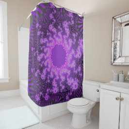 Cortina Para Box Ruptura solar metálica púrpura