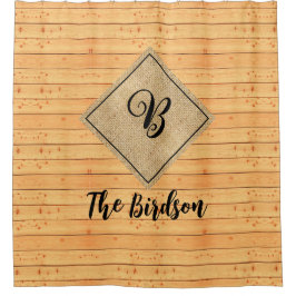 Cortina Para Box Rúscula Rústica De Madeira De Fazenda, Nome Da Fam