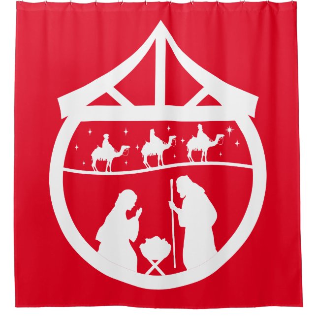 Cortina Para Box Sabedoria Natal (Frente)