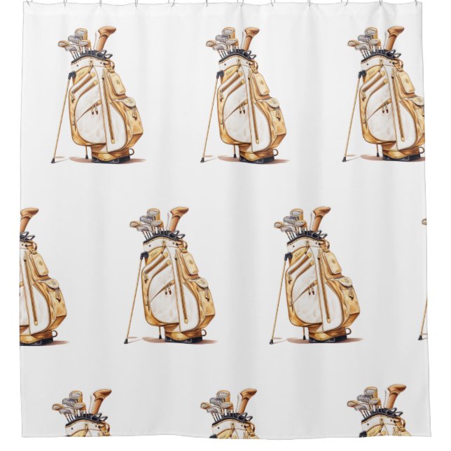 Cortina Para Box Saco de golfe (Frente)