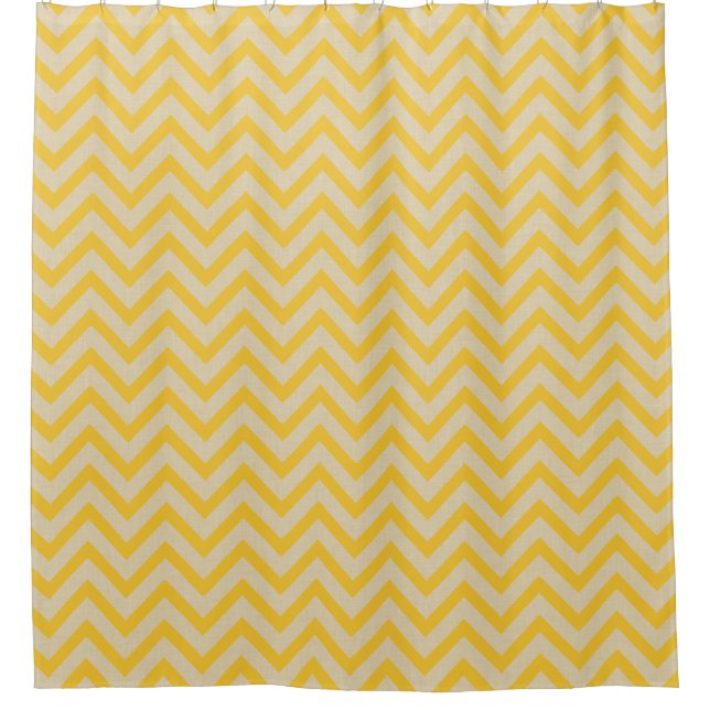 Cortina Para Box Saffron Spice Moods Chevrons (Frente)