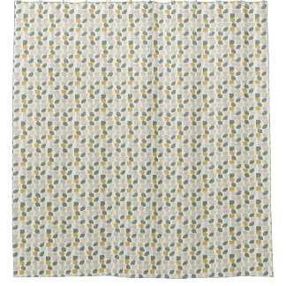 Cortina Para Box Sage Green Boho Abstrato