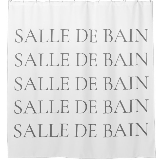 Cortina Para Box Salle de Bain (Frente)