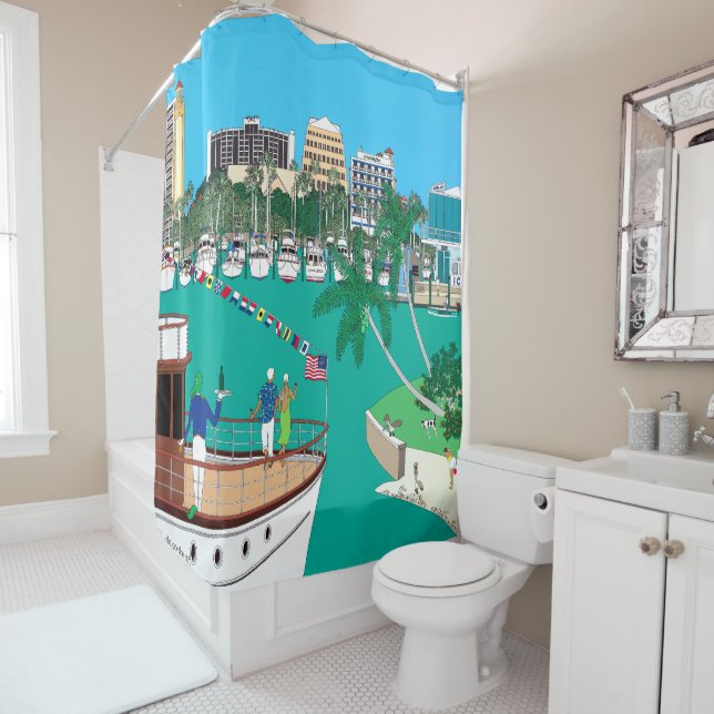 Cortina Para Box Sarasota Florida Bayfront (In Situ)