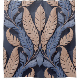 Cortina Para Box Saraswati Feather Relief