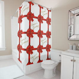 Cortina Para Box Saudações da Época do Arco Vermelho