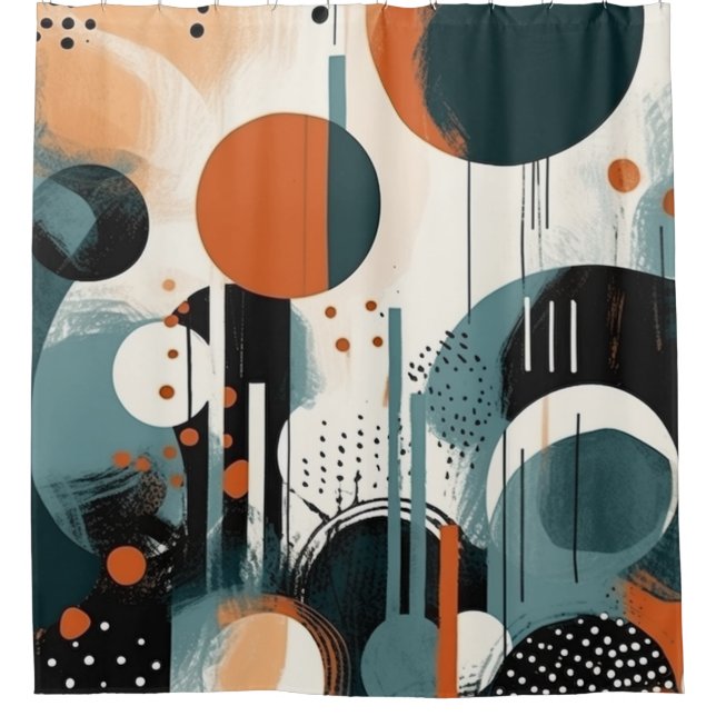 Cortina Para Box Scandi Groove    (Frente)