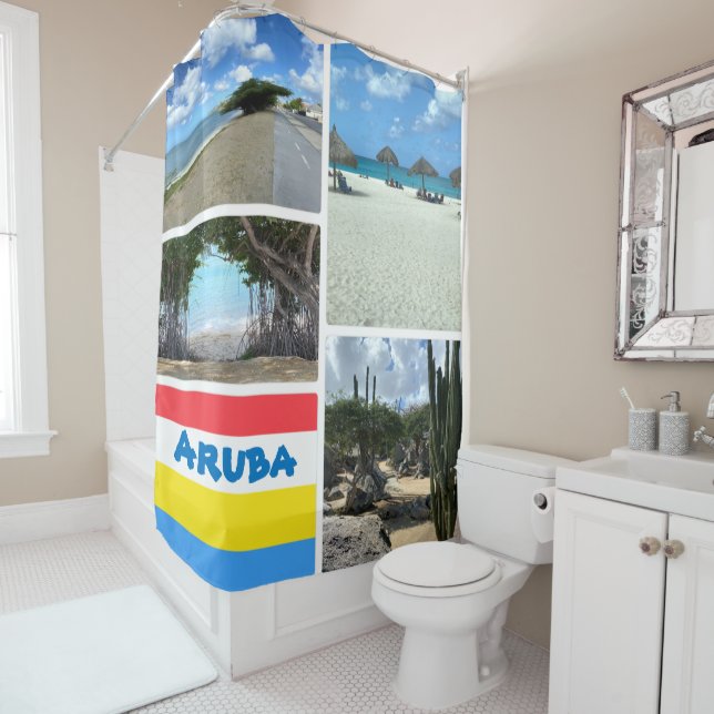 Cortina Para Box Scenic Beach and Desert Aruba (In Situ)