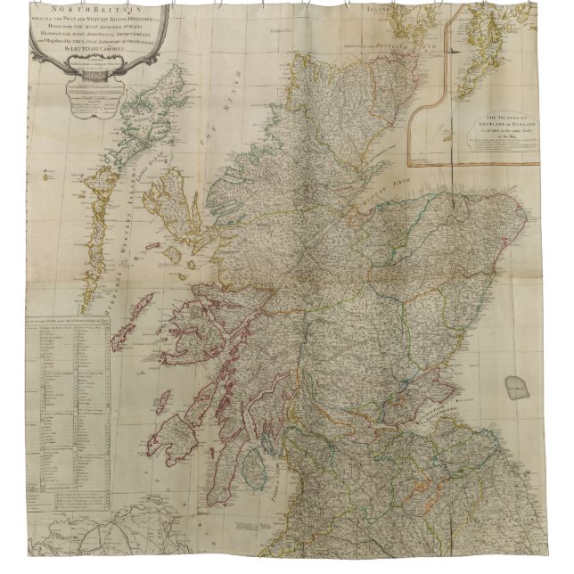 Cortina Para Box Scotland composto 2 (Frente)