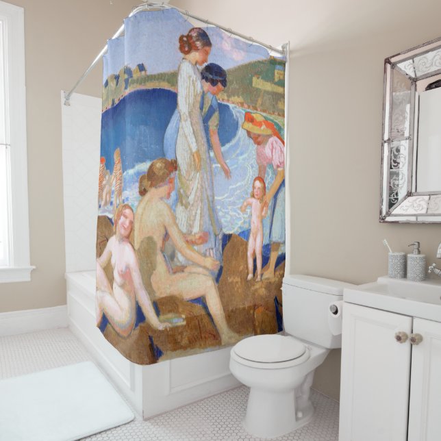 Cortina Para Box Sea Bathing, Maurice Denis (In Situ)