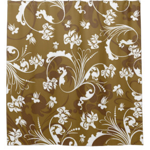 Cortina Para Box Seamless floral pattern. abstract,art,background,b