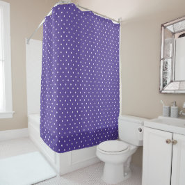 Cortina Para Box Seamless  medium purple polka dot pattern